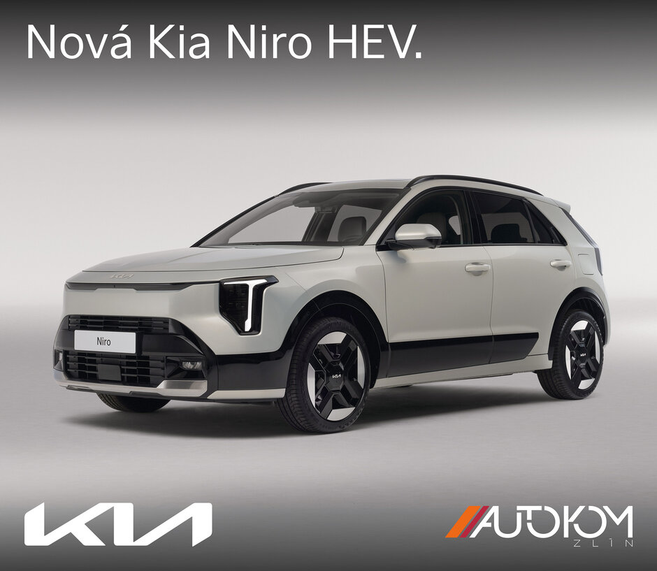 Nová Kia Niro hybrid.