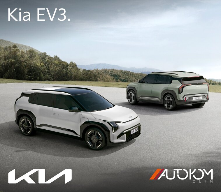 Elektromobil Kia EV3 s jedinečnou slevou.